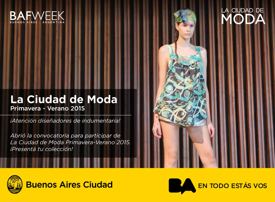 La Ciudad Esta De Moda Subí Tus Diseños A La Pasarela De La Ciudad De Moda - Moda Y Diseñadores Textil E Indumentaria