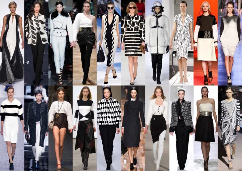 La Embajada Blanco Y Negro El Binomio Blanco Y Negro - Moda Y Diseñadores Textil E Indumentaria