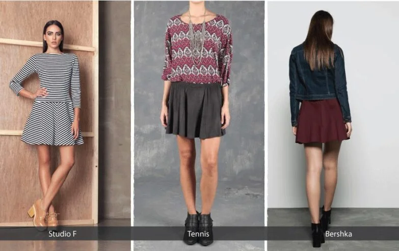 Faldas 1 Bis Tendencia: Falda Corta Con Volúmen - Tendencias 25/26 En Textil E Indumentaria