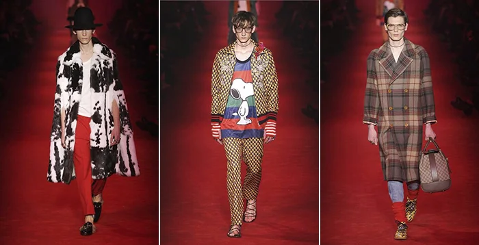 Gucci La Ropa De Hombre- Otoño Invierno 2016/2017 De Gucci - Pasarela