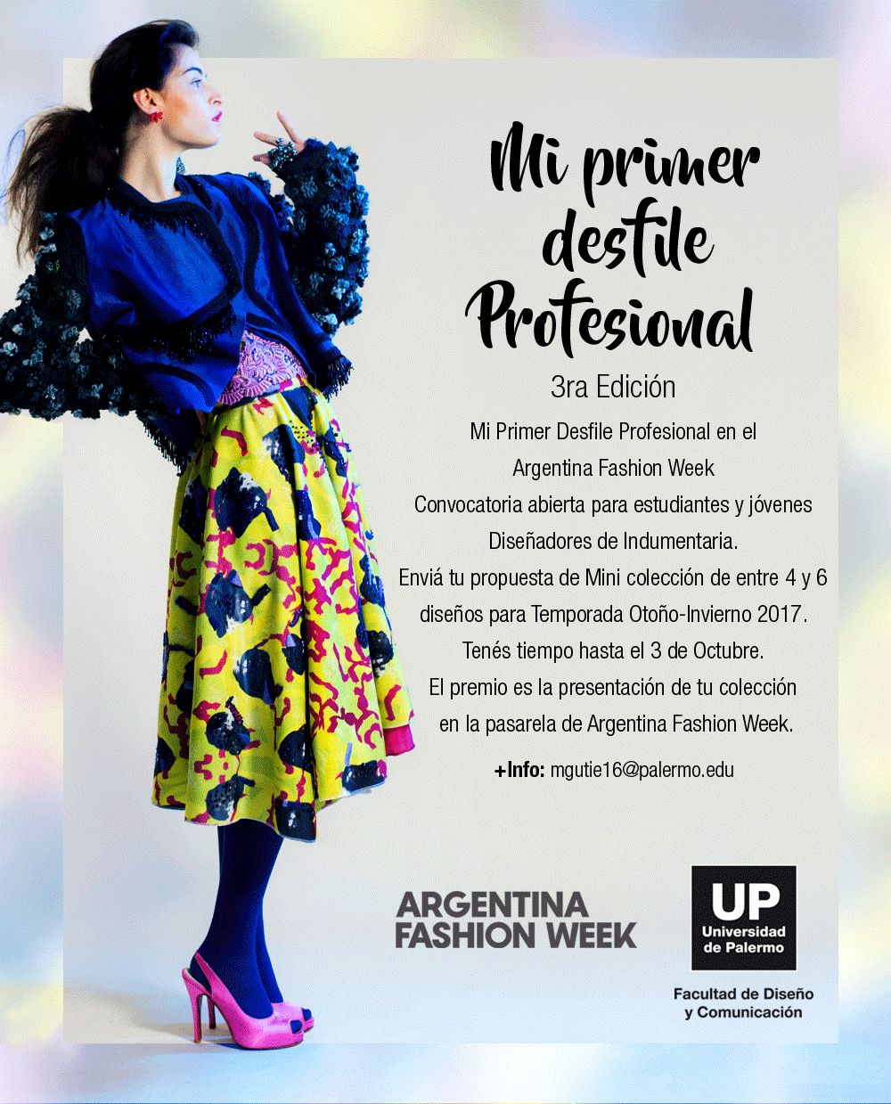 Afw Mi Primer Desfile Profesional En Argentina Fashion Week - Diseñadoresdeindumentaria