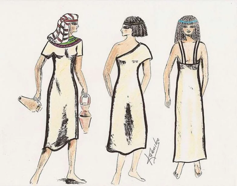 Egipto Historia De La Moda: Antiguo Egipto - Moda Y Diseñadores Textil E Indumentaria