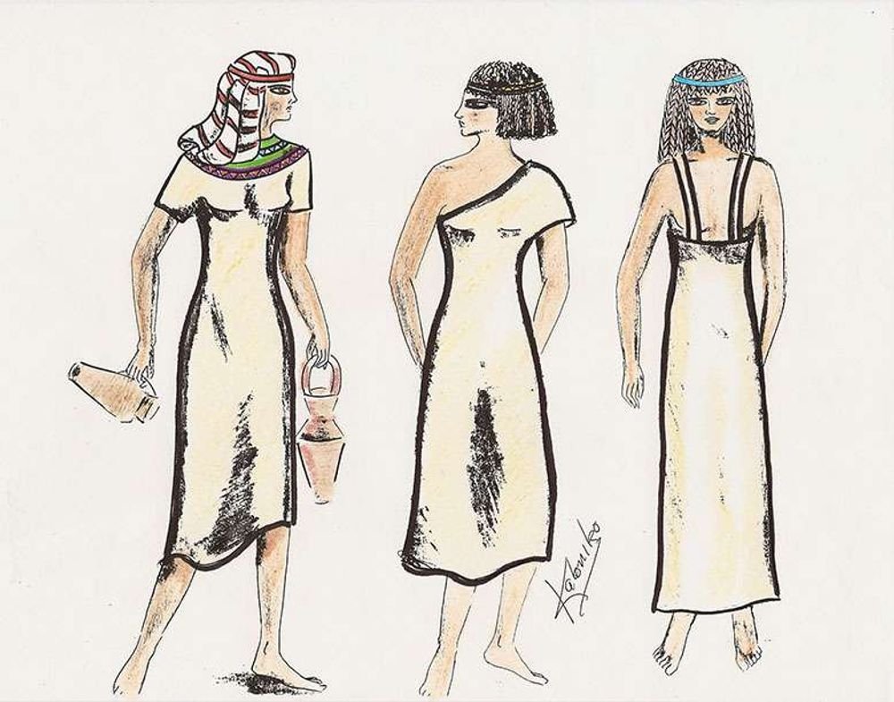 Egipto Historia De La Moda: Antiguo Egipto - #Historiadelamoda