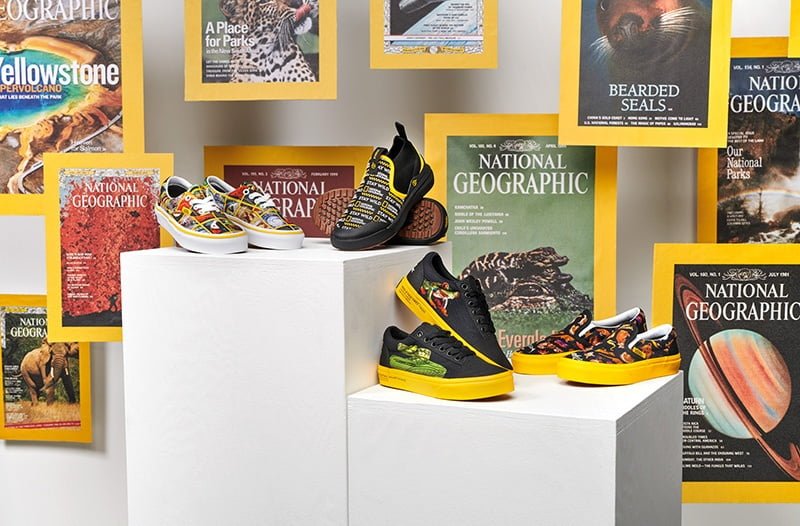 Vans X National Geographic 08 Vans Presenta Su Colección Más Salvaje - Calzado, Cuero