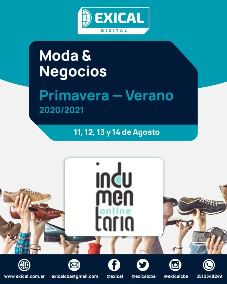 Invit Digital Indumentaria Online Indumentariaonline Expone En Exical Digital - Eventos Calzado, Cuero