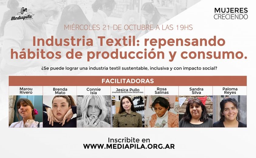 Mediapila Industria Textil: Repensando Hábitos De Producción Y Consumo - Moda Sostenible