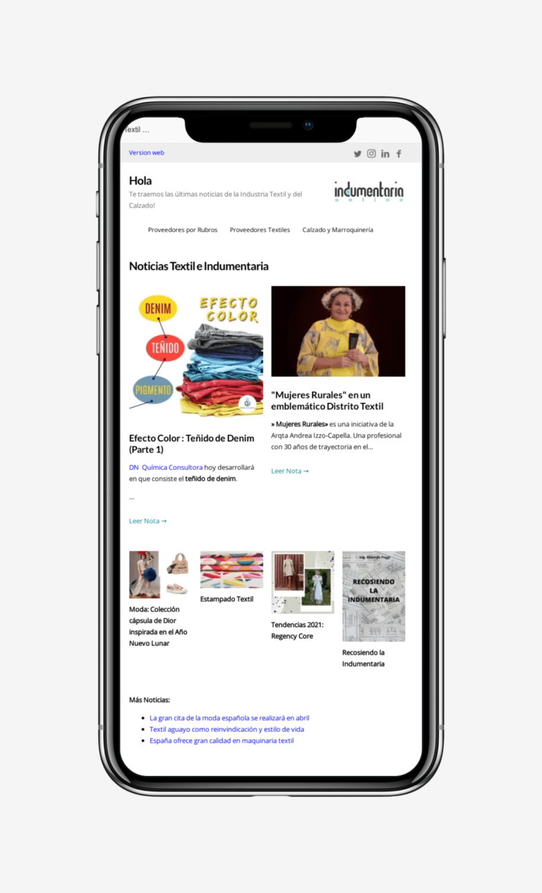 Newsletter Indumentariaonline- Novedades del sector Textil y Calzado 1 - Noticias Breves Borrador automático