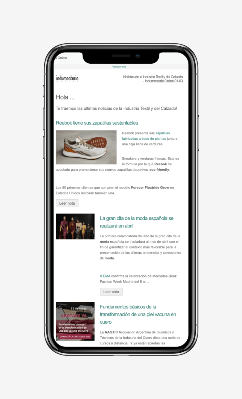 Newsletter Indumentariaonline- Novedades del sector Textil y Calzado 1 - Noticias Breves Newsletter Indumentariaonline- Novedades del sector Textil y Calzado