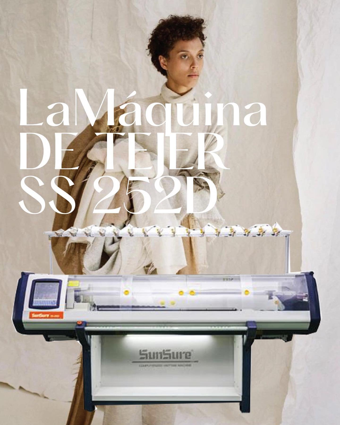 Máquina De TEJER SS 252D De Alto Rendimiento. - Indumentaria Online