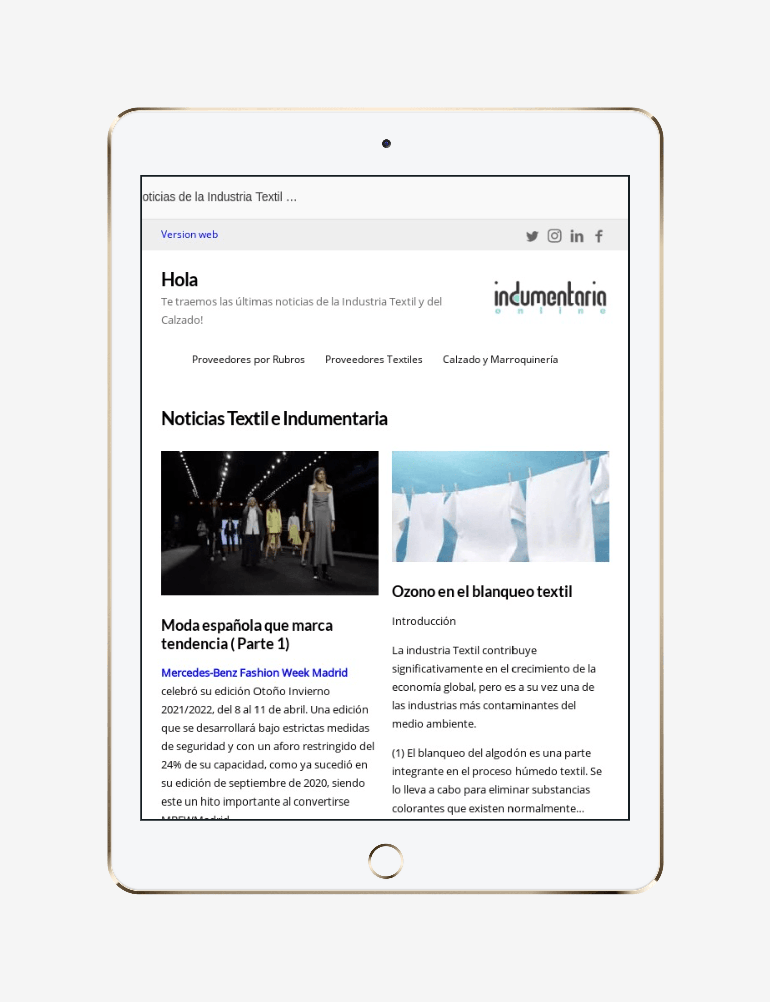 Newsletter indumentariaonline-novedades del sector textil y calzado 5 - noticias breves Newsletter Indumentariaonline-Novedades Del Sector Textil Y Calzado