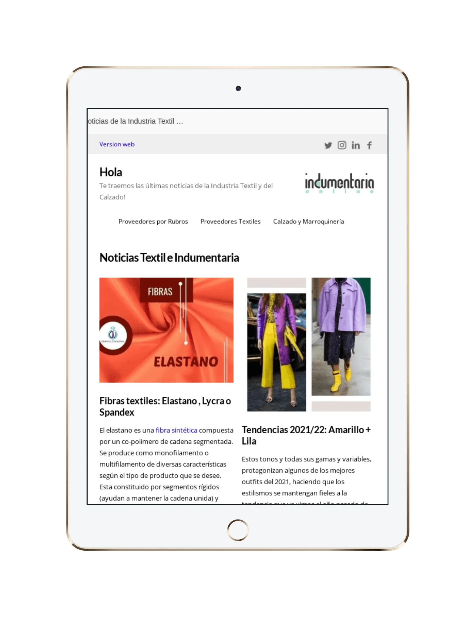 Newsletter indumentariaonline, novedades del sector textil y de calzado 8 - noticias breves Newsletter Indumentariaonline, Novedades Del Sector Textil Y De Calzado