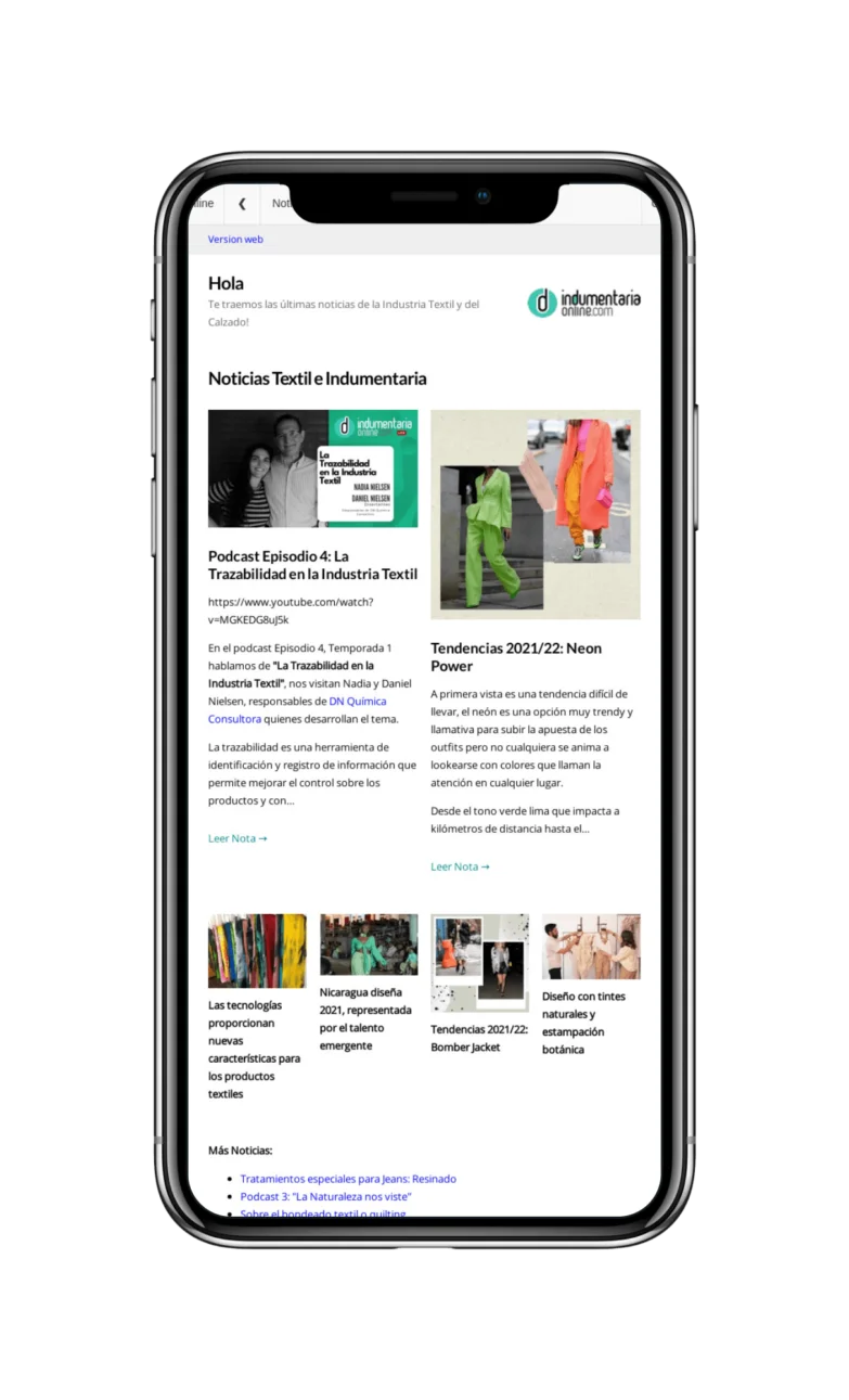 Newsletter Indumentariaonline Novedades Del Sector Textil Y De Calzado 3 Newsletter Indumentariaonline, Novedades Del Sector Textil Y De Calzado - Noticias Breves