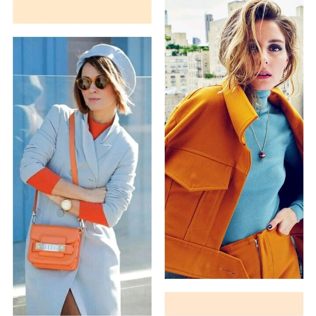 Tendencias 2021/2022: Pale Blue + Naranja