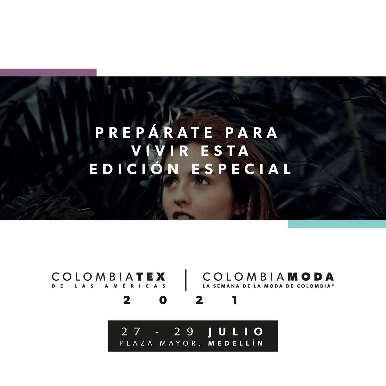 Colombiamoda Colombiatex De Las Américas Y Colombiamoda ,En Formato Omnicanal - Eventos Textil E Indumentaria