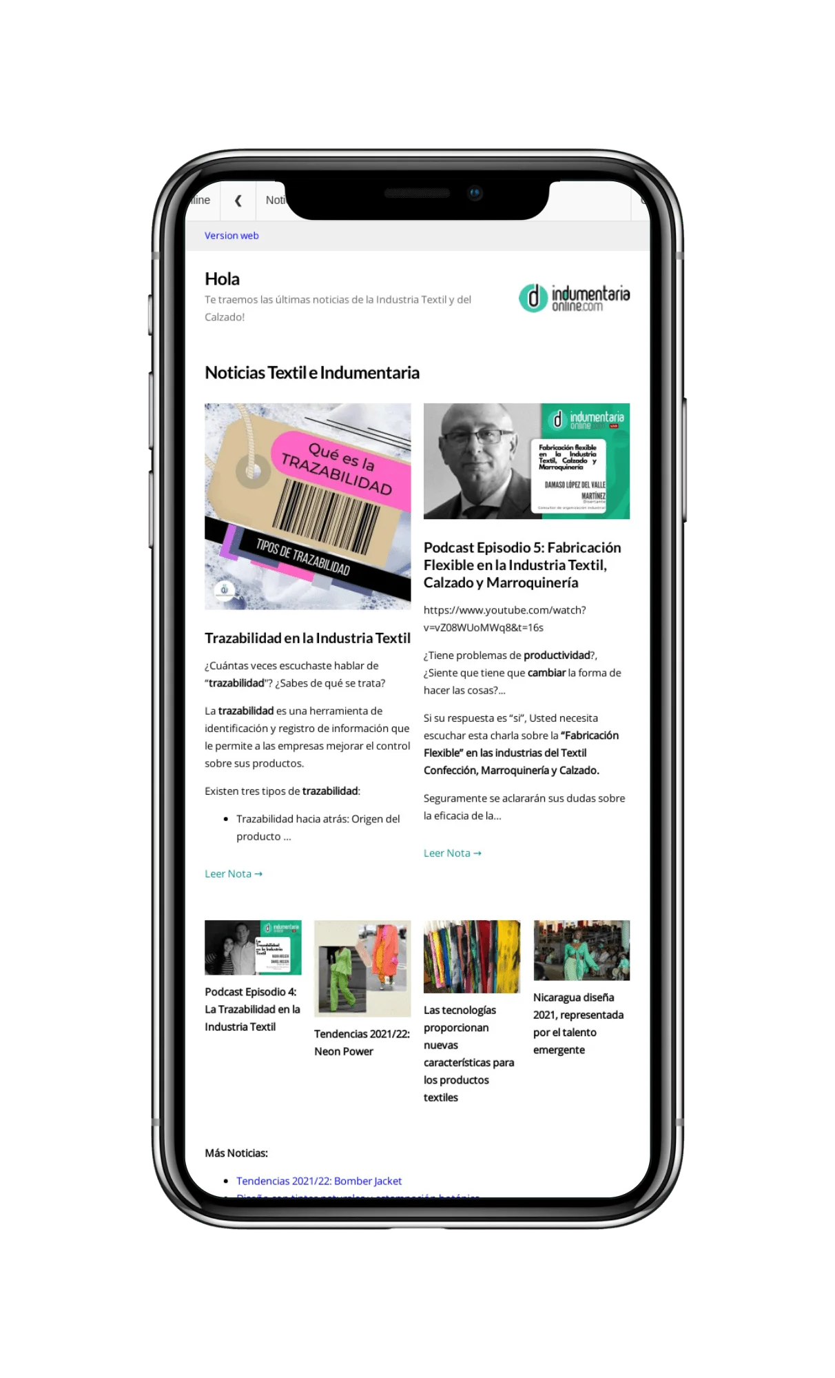 Newsletter Indumentariaonline Novedades Del Sector Textil Y De Calzado Newsletter Indumentariaonline, Novedades Del Sector Textil Y De Calzado - Podcast