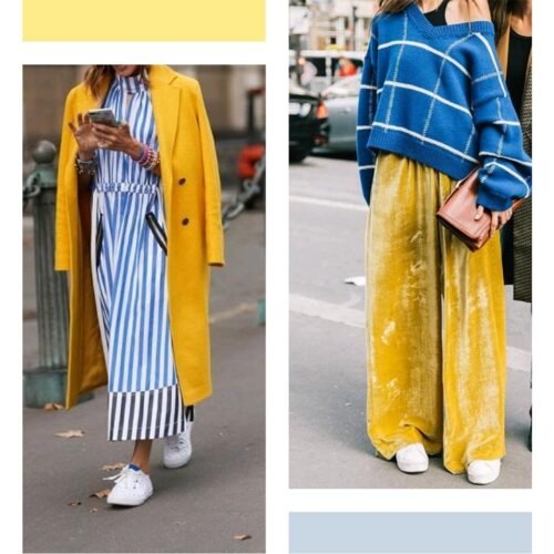 Celestes 3 Tendencias 2022: Colores Azul/Celeste + Amarillo - Tendencias 2022/2023 En Textil E Indumentaria