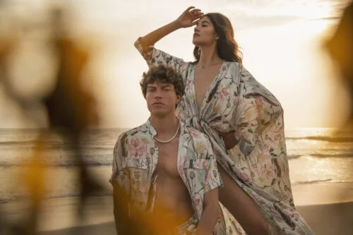 Mg 1629 El Mar Y La Belleza De Las Flores Como Inspiración En La Moda - Moda Y Diseñadores Textil E Indumentaria