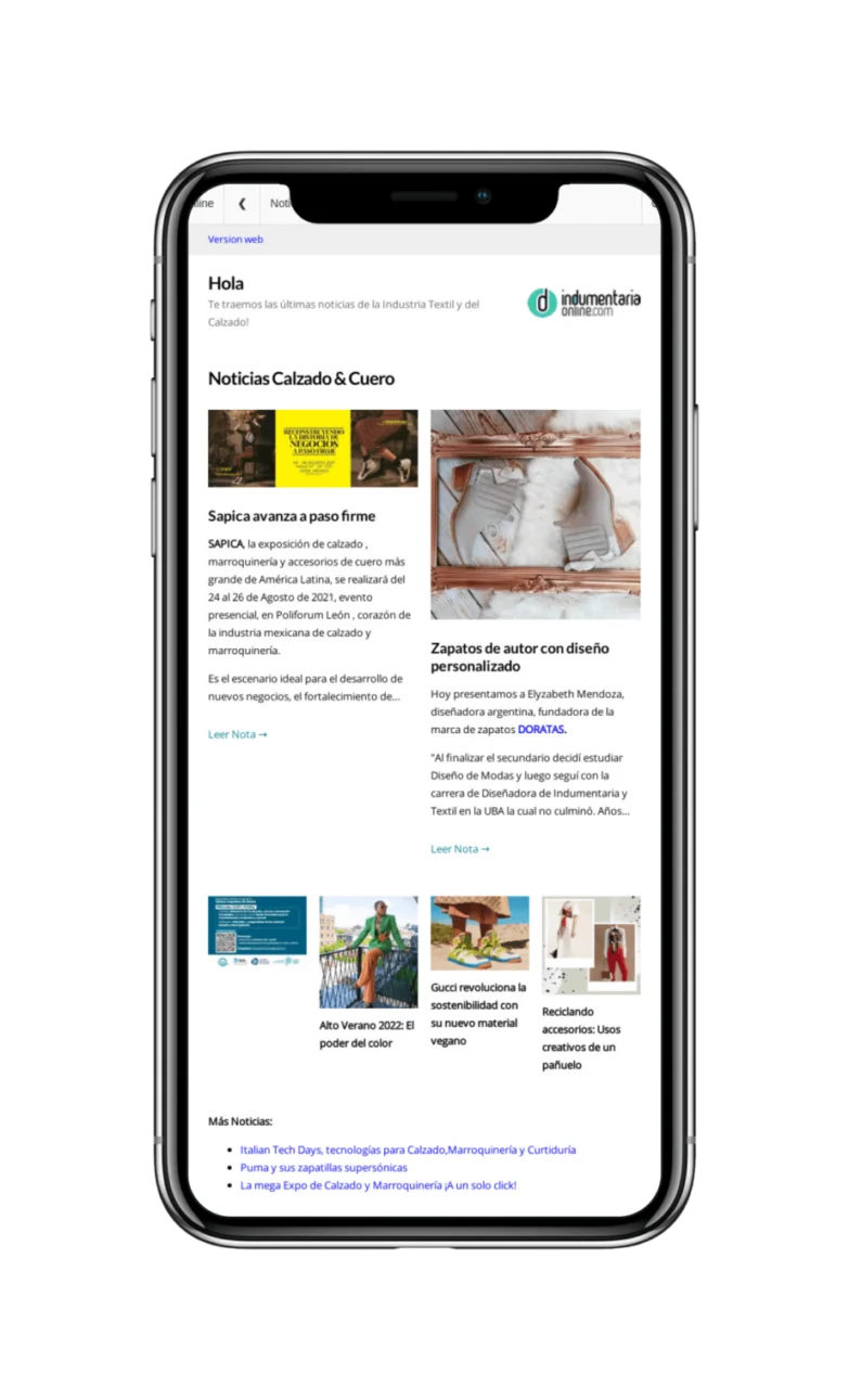 Newsletter Indumentariaonline De Noticias Del Sector Textil Indumentaria Y Calzado Newsletter Indumentariaonline De Noticias Del Sector Textil Indumentaria Y Calzado - Noticias Breves