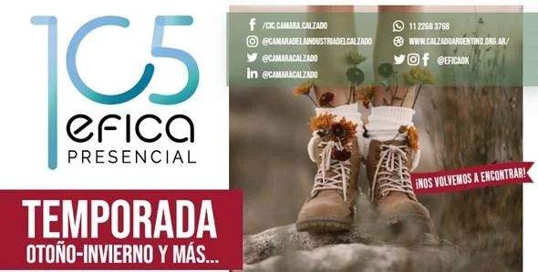 Img 20210823 Wa0086 Vuelve Efica Presencial, El Evento Del Calzado Argentino - Eventos Calzado, Cuero