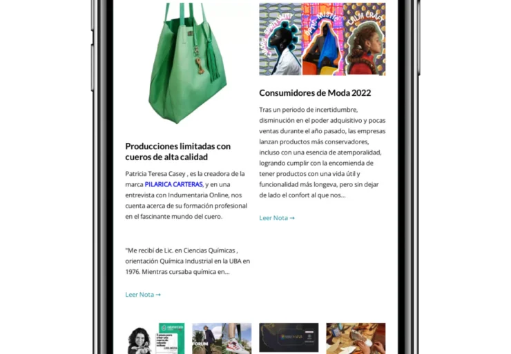 Indumentariaonline Com 800X1280Tablet 2A7Bed Iphone X Newsletter Indumentaria Online De Noticias De Textiles Indumentaria Y Calzado - Noticias Breves