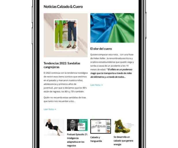 Indumentariaonline Com 800X1280Tablet Bae8Dc Iphone X Newsletter Indumentaria Online Con Noticias De Textiles Indumentaria, Calzado Y Marroquineria - Noticias Breves