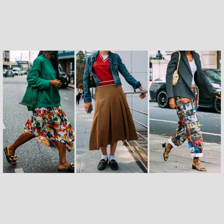 Street 2 Tendencias 2022: Streetstyles De Las Semanas De La Moda - Tendencias 25/26 En Textil E Indumentaria