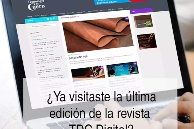 Img 20211006 Wa0112 Ya Visitaste La Última Edición De Tecnología Del Cuero? - Noticias Breves