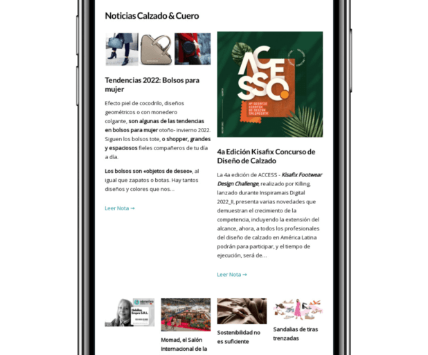 News Final Newsletter Indumentaria Online De Noticias De Textil Indumentaria Y Calzado Cuero - Noticias Breves