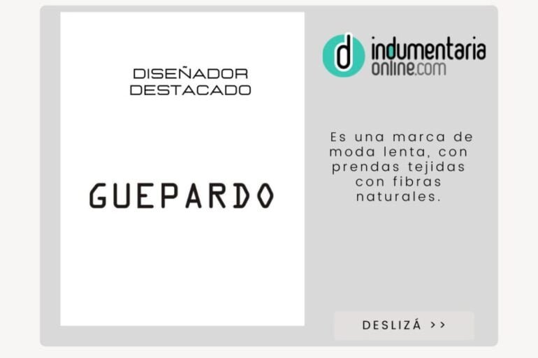 GUEPARDO INSTAGRAM Directorio de Moda Sostenible - Moda y Diseñadores Textil e Indumentaria