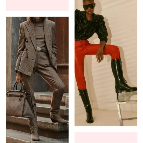 Botas 2 Tendencias Invierno 2022: Maxiboots - Tendencias 24/25 - Calzado Y Cuero