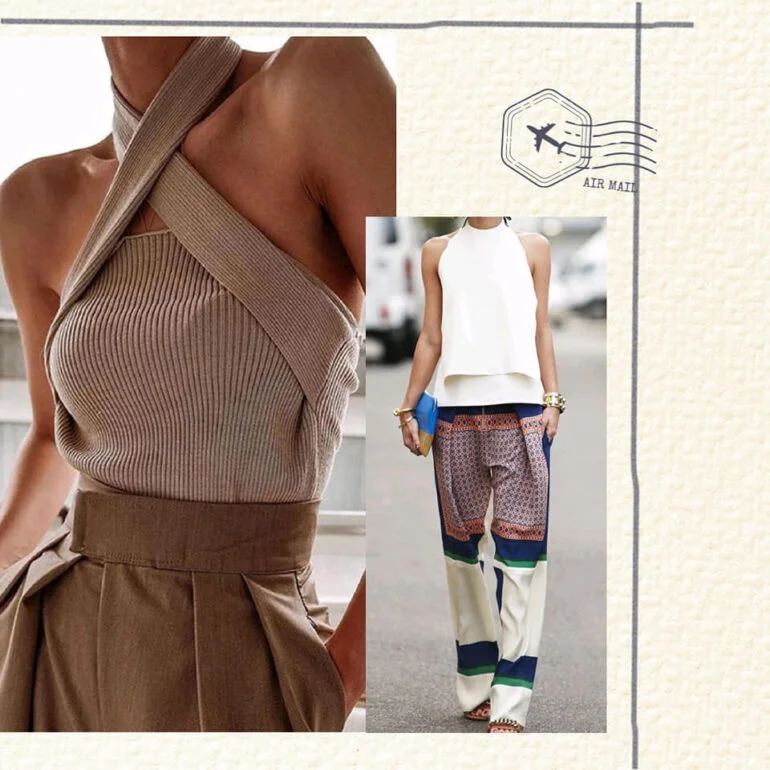 Cuello 10 Tendencias Verano 2022: Cuello Halter - Tendencias 24/25 En Textil E Indumentaria