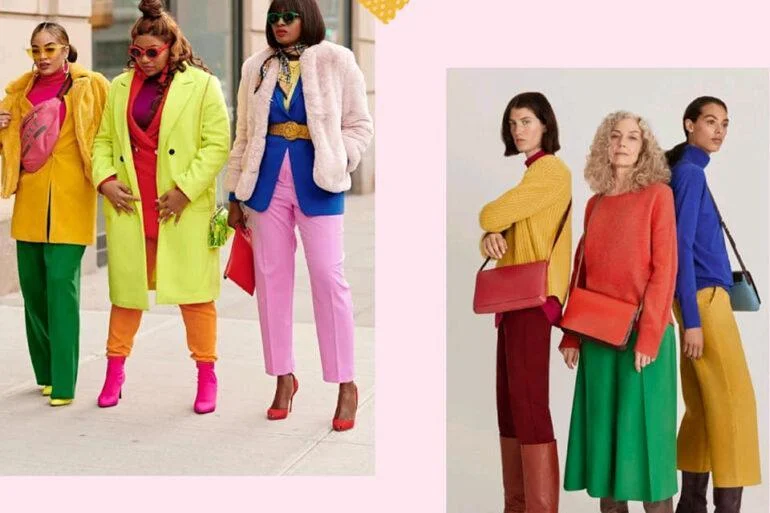 Color 1 Tendencias 2022: Color Block - Tendencias 24/25 En Textil E Indumentaria