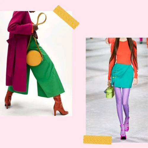 Color 3 Tendencias 2022: Color Block - Tendencias 24/25 En Textil E Indumentaria