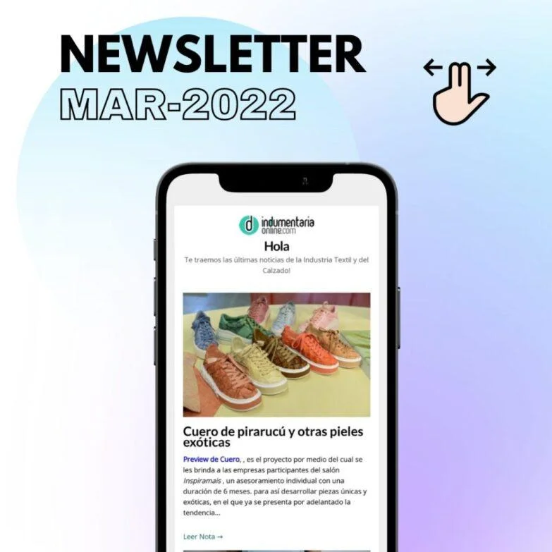 News Principal Newsletter Indumentariaonline De Noticias De Textiles Indumentaria Y Calzado - Noticias Breves