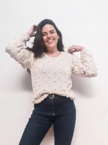 278536888 1433761387079731 6724058178246030480 N Cuando El Tejido Conjuga Lo Artesanal Y El Diseño - Moda Y Diseñadores Textil E Indumentaria