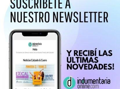 Newsletter Exical Newsletter Indumentariaonline De Noticias De Textiles Indumentaria Y Calzado - Marroquineria