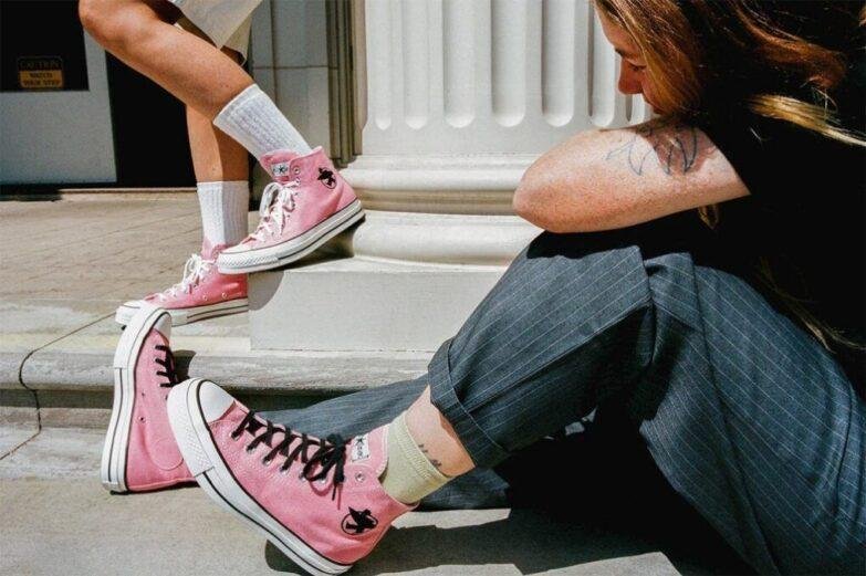 Highxtar Stussy X Converse Chuck 70 Hi 1 1024X682 1 Las Stüssy X Converse Chuck 70 Hi, Ahora En Rosa - Interes General