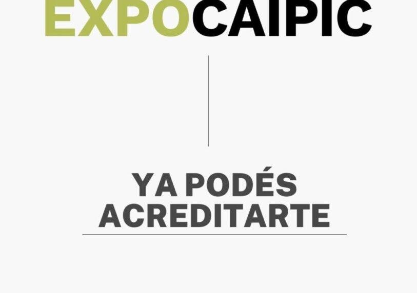 Ya podés acreditarte para expocaipic 9 - noticias breves Acreditacion Con Fechas Ya Podés Acreditarte Para Expocaipic - Noticias Breves