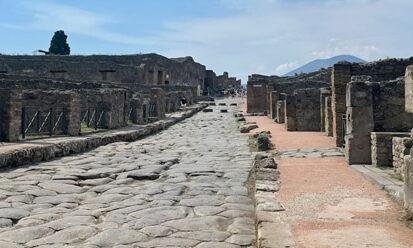 Pompeya1 Restauración De La Curtiembre Ubicada En Pompeya, La Antigua Ciudad Romana - Pieles