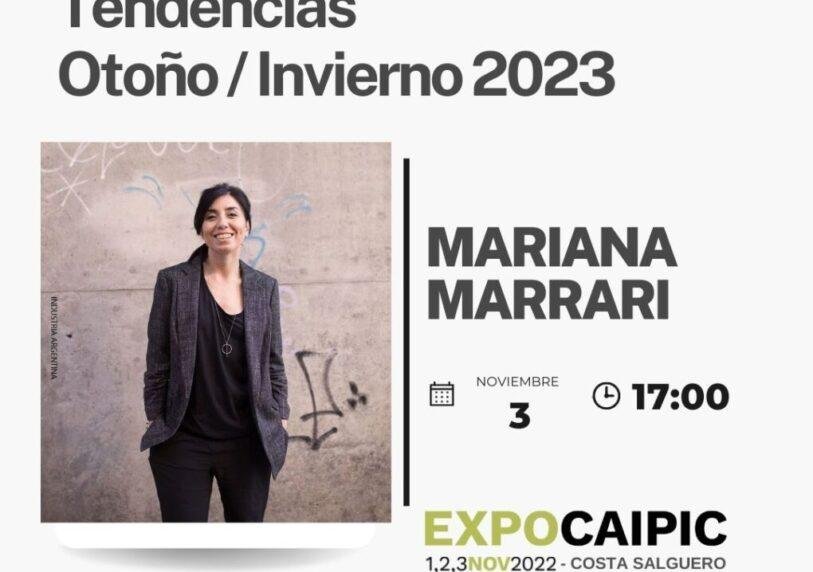 Mariana Marrari Conferencias En Expocaipic - Calzado, Cuero