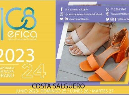 Folleto Efica 108 2 Cic Lanza La Promoción De Una Nueva Edición De La Feria De Calzado - Zapatillas