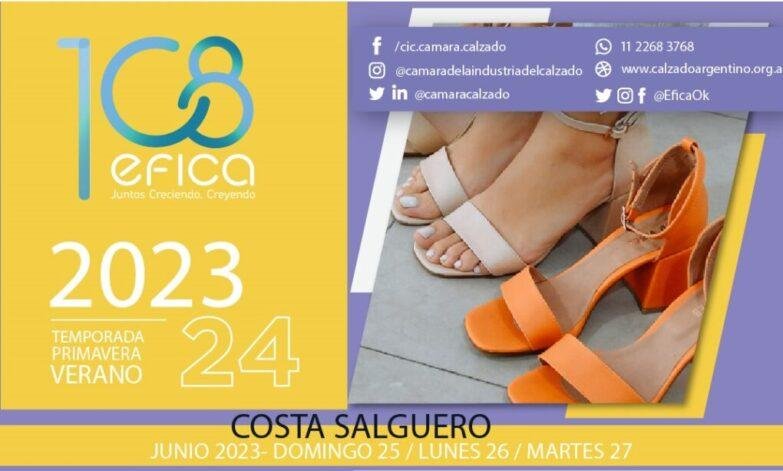 Folleto Efica 108 2 Cic Lanza La Promoción De Una Nueva Edición De La Feria De Calzado - Eventos Calzado, Cuero