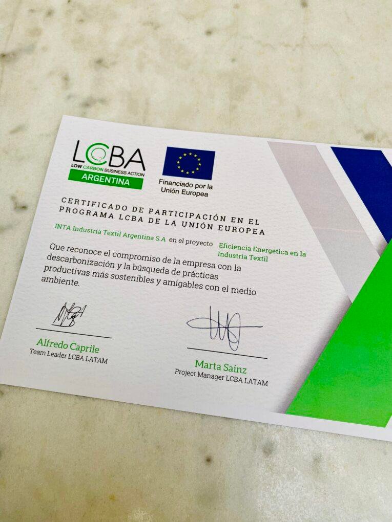 INTA Industria Textil Argentina S.A. Recibió El Reconocimiento De La ...