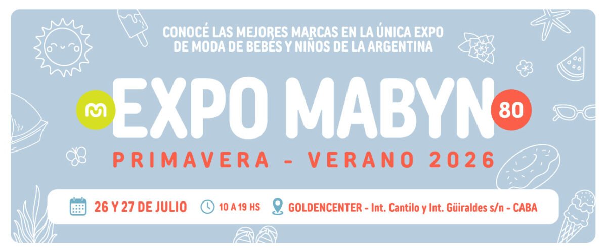 20 684900 80° Expo Mabyn Exposición De Indumentaria Infantil -