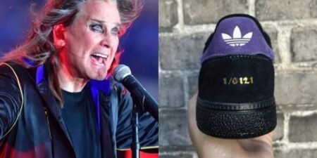 38 122427 Adidas Lanza Unas Zapatillas En Honor A Ozzy Osbourne - Empresas Calzado, Cuero