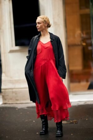 Rojo Tomate Protagonista Otono Invierno Europeo 27 882120 Rojo Tomate: Protagonista Del Otoño Invierno Europeo - Tendencias 25/26 En Textil E Indumentaria