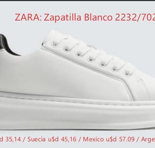 1779118839375 La zapatilla más cara del mundo se vende en Argentina - Moda y Diseñadores calzado, cuero