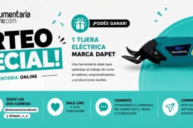 ChatGPT Image 16 may 2026 07 18 54 p.m Indumentaria Online y Dapet lanzan sorteo de una tijera eléctrica para el sector textil - CorteTextil
