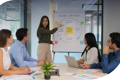 mandos medios INTI capacita a "Mandos medios en acción"curso para mejorar el cambio producción y gestión en la industria textil - CapacitacionINTI