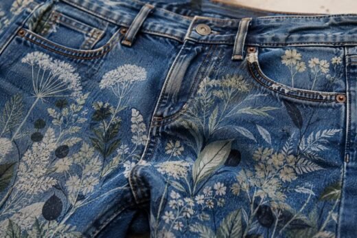 Estampado ecológico sobre denim: las nuevas tecnologías que transforman el acabado del jean